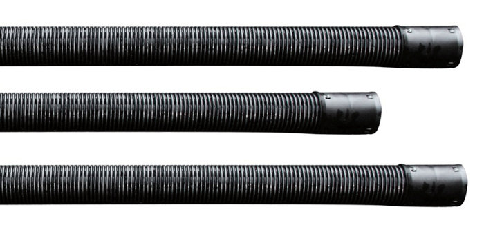 Dräneringsrör Ø110 mm x 4 m Wavin